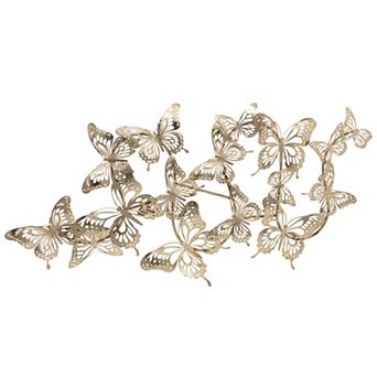 Belle Maison Metal Butterfly Wall Decor