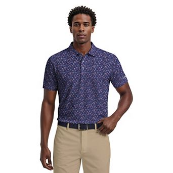 Men's Grand Slam Americana Short Sleeve Golf Polo