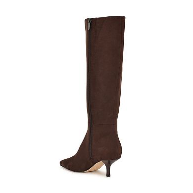 Nine West Havier Women's Tapered Heel Dress Boots in Regular & Wide Calf