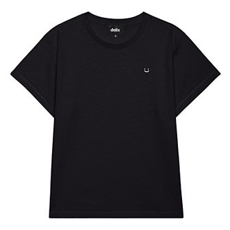 Dalix Womens Lil Smile Lightweight High Waisted Tee