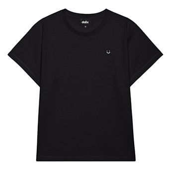 Dalix Womens Lil Smile Lightweight High Waisted Tee