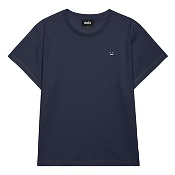 Dalix Womens Lil Smile Lightweight High Waisted Tee