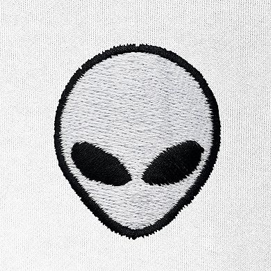 Dalix Mens Lil Alien Heavyweight Pigment Dye Tee