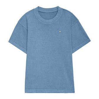 Dalix Mens Lil Alien Heavyweight Pigment Dye Tee