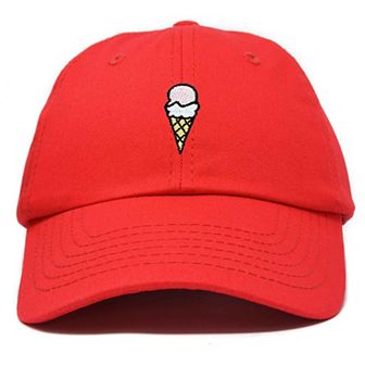 Dalix Double Scoop Embroidered Cap