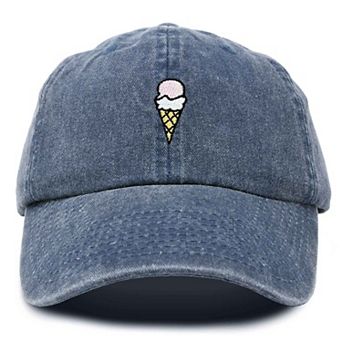Dalix Double Scoop Embroidered Cap