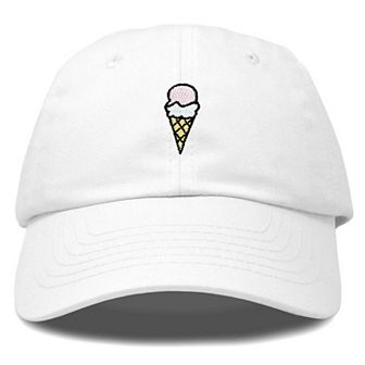 Dalix Double Scoop Embroidered Cap