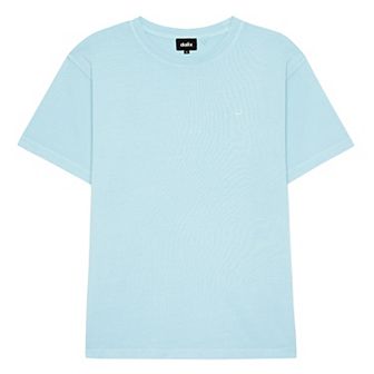 Dalix Mens Lil Smile Midweight Garment Dye Tee