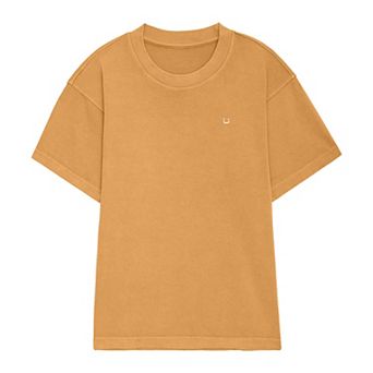 Dalix Mens Lil Smile Heavyweight Pigment Dye Tee