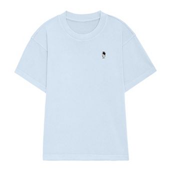 Dalix Mens Astronaut Heavyweight Pigment Dye Tee
