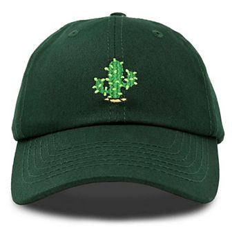 Dalix Cactus Embroidered Low Crown Cap