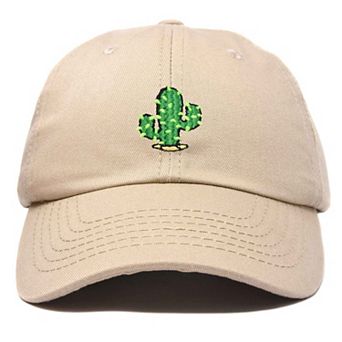 Dalix Cactus Embroidered Low Crown Cap