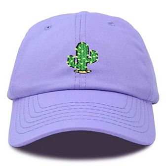 Dalix Cactus Embroidered Low Crown Cap