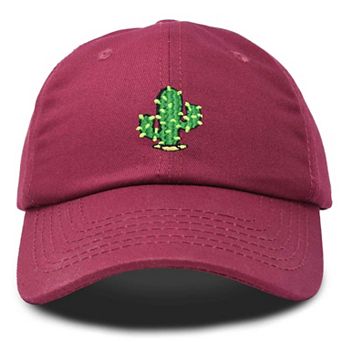 Dalix Cactus Embroidered Low Crown Cap