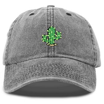 Dalix Cactus Embroidered Low Crown Cap