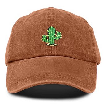 Dalix Cactus Embroidered Low Crown Cap