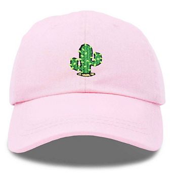 Dalix Cactus Embroidered Low Crown Cap