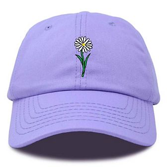 Dalix Daisy Embroidered Everyday Hat