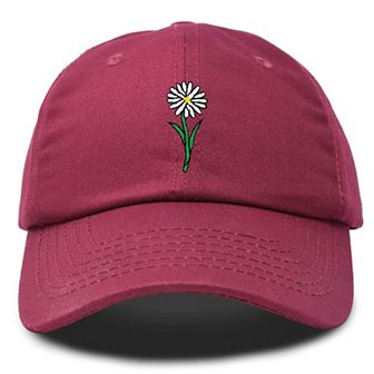 Dalix Daisy Embroidered Everyday Hat