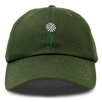 Dalix Daisy Embroidered Everyday Hat