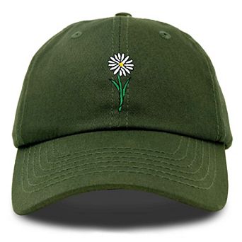 Dalix Daisy Embroidered Everyday Hat