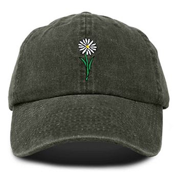 Dalix Daisy Embroidered Everyday Hat