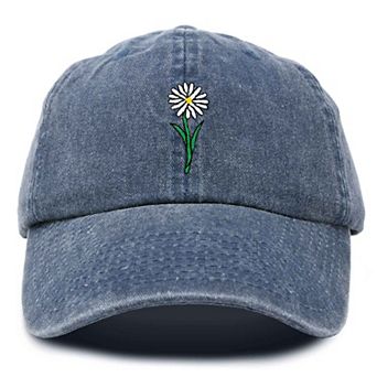 Dalix Daisy Embroidered Everyday Hat