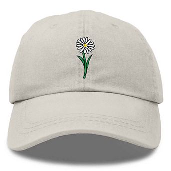 Dalix Daisy Embroidered Everyday Hat