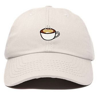 Dalix Cappuccino Embroidered Casual Cap