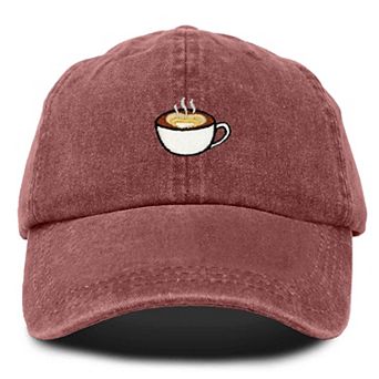 Dalix Cappuccino Embroidered Casual Cap