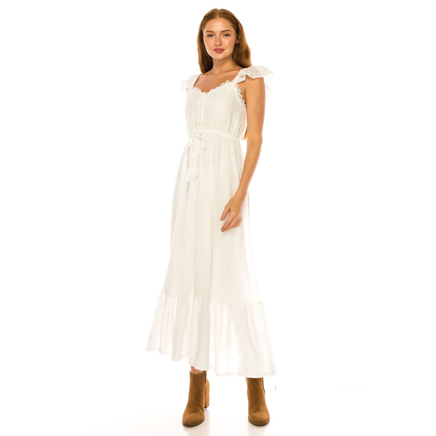 Женские платья Penelope Rose Embroidered Maxi Dress