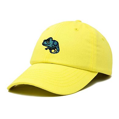 Dalix Chameleon Embroidered Dad Hat