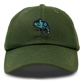 Dalix Chameleon Embroidered Dad Hat