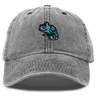 Dalix Chameleon Embroidered Dad Hat