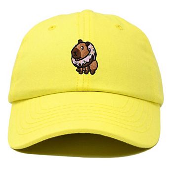 Dalix Capybara Donut Embroidered Cap