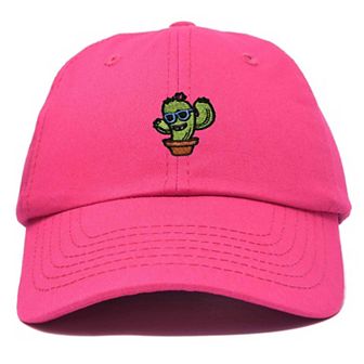 Dalix Cactus Embroidered Casual Cap