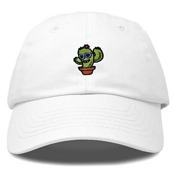 Dalix Cactus Embroidered Casual Cap