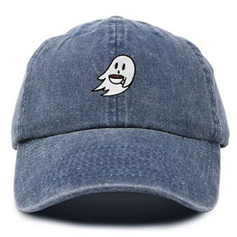Dalix Coffee Ghost Embroidered Hat