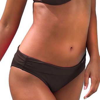 Lascana Women's Fold Over Classic Bikini Bottom