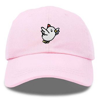 Dalix Chicken Embroidered Cotton Cap