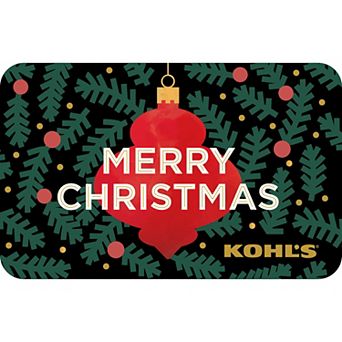 Merry Christmas Holiday Gift Card