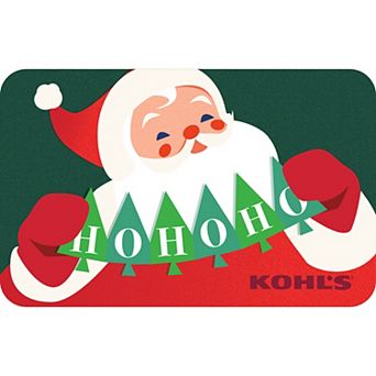 Santa Ho Ho Ho Holiday Gift Card