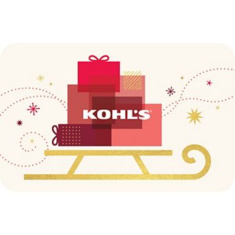Kohl's Holiday Sleigh Gift Card