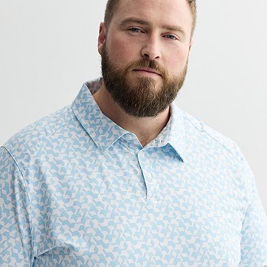 Big & Tall FLX Printed Golf Polo