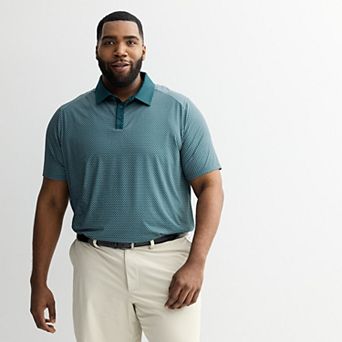 Big & Tall FLX Printed Golf Polo