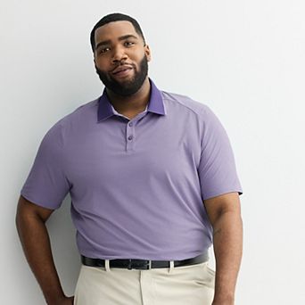 Big & Tall FLX Printed Golf Polo