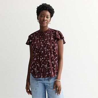 Women's Sonoma Goods For Life® Button Front Popover Sweater