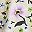 Beige Purple Floral
