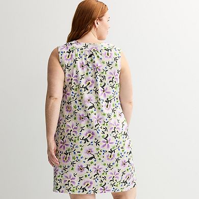 Plus Size Sonoma Goods For Life® Everyday Shift Dress