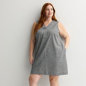 Plus Size Sonoma Goods For Life® Everyday Shift Dress